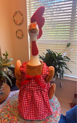 Porch Goose Thanksgiving Outfit