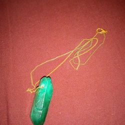 100% Genuine Emerald Necklace Worth $1000 For Trade Fo Video Games Or Consoles Or Sale
