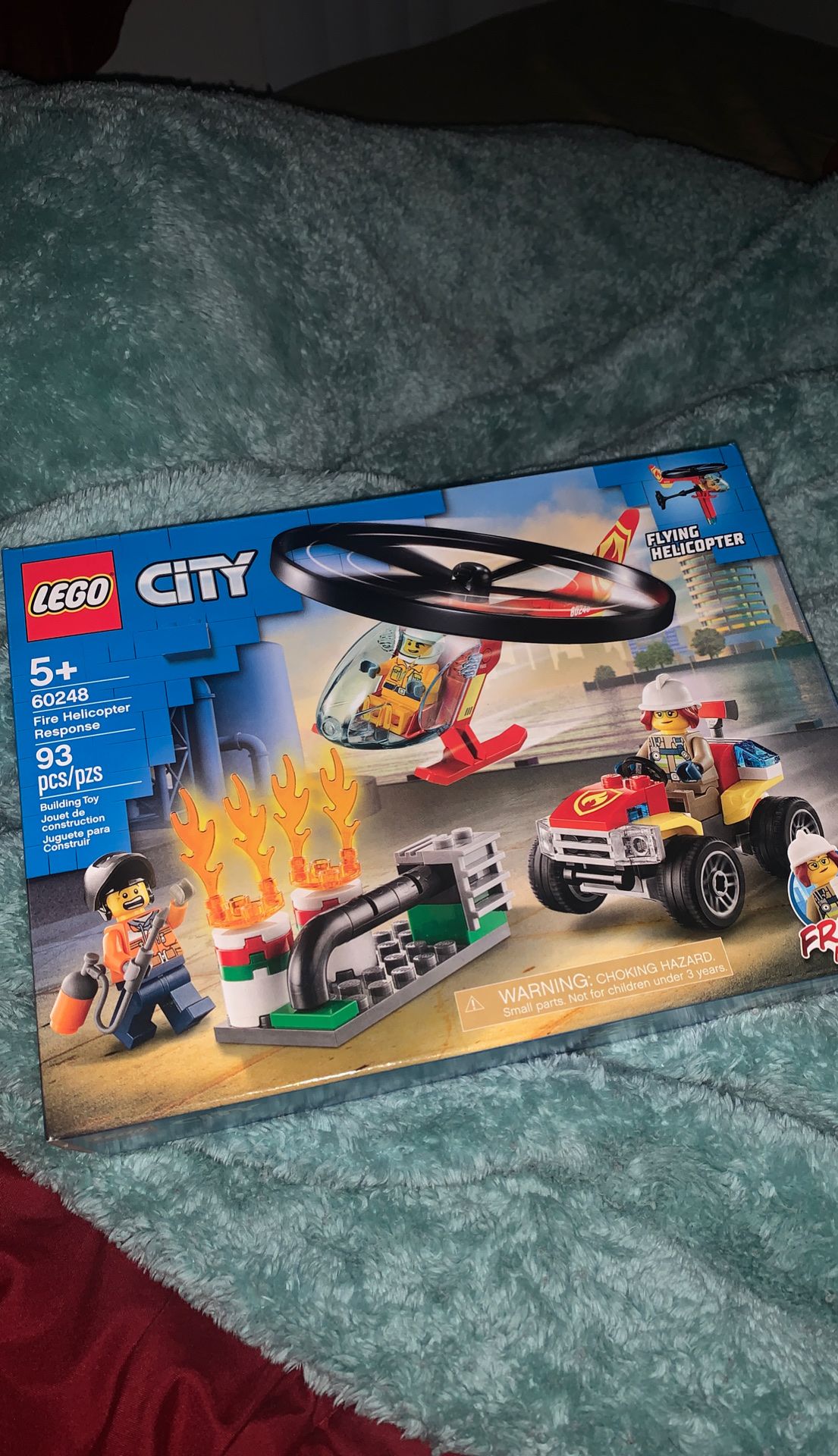 LEGO City Fire Helicopter Response 60248. NEW!