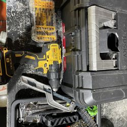 Dewalt Drill And Misc Tools - No Charger