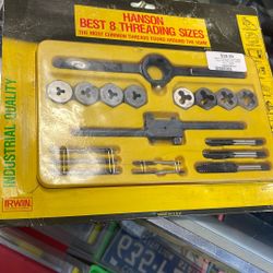 Hanson Best Eight Threading Sizes Irwin 24608