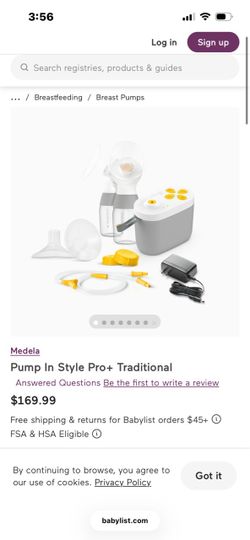 Madela Pump In Style Pro+