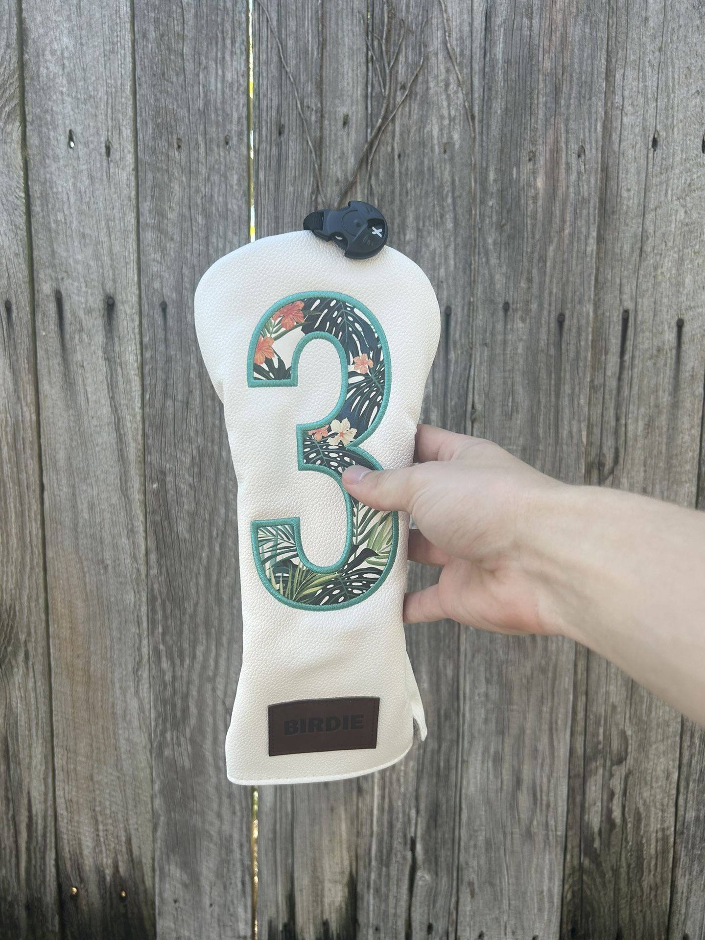 Floral Wood Headcover