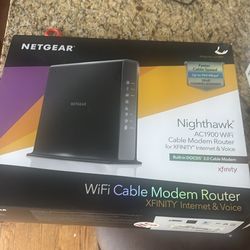 Netgear AC1900 WiFi Cable Modem Router