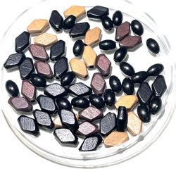Wooden Beads Lot 8-12mm