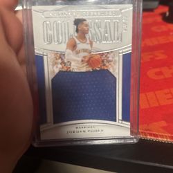 National treasures 20 19, 2020 Jordan Poole patch number 93 out of 99