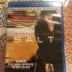 Salt Blu Ray Movie Brand New Sealed.