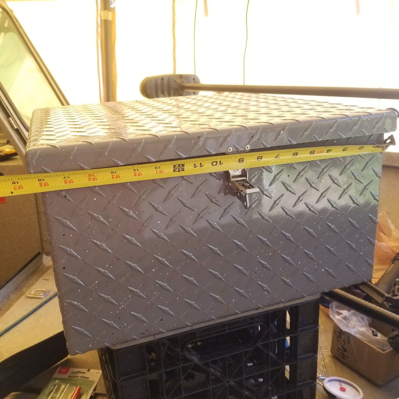 Aluminum boat seat box for Sale in WA OfferUp