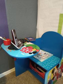Mickey Mouse School Desk