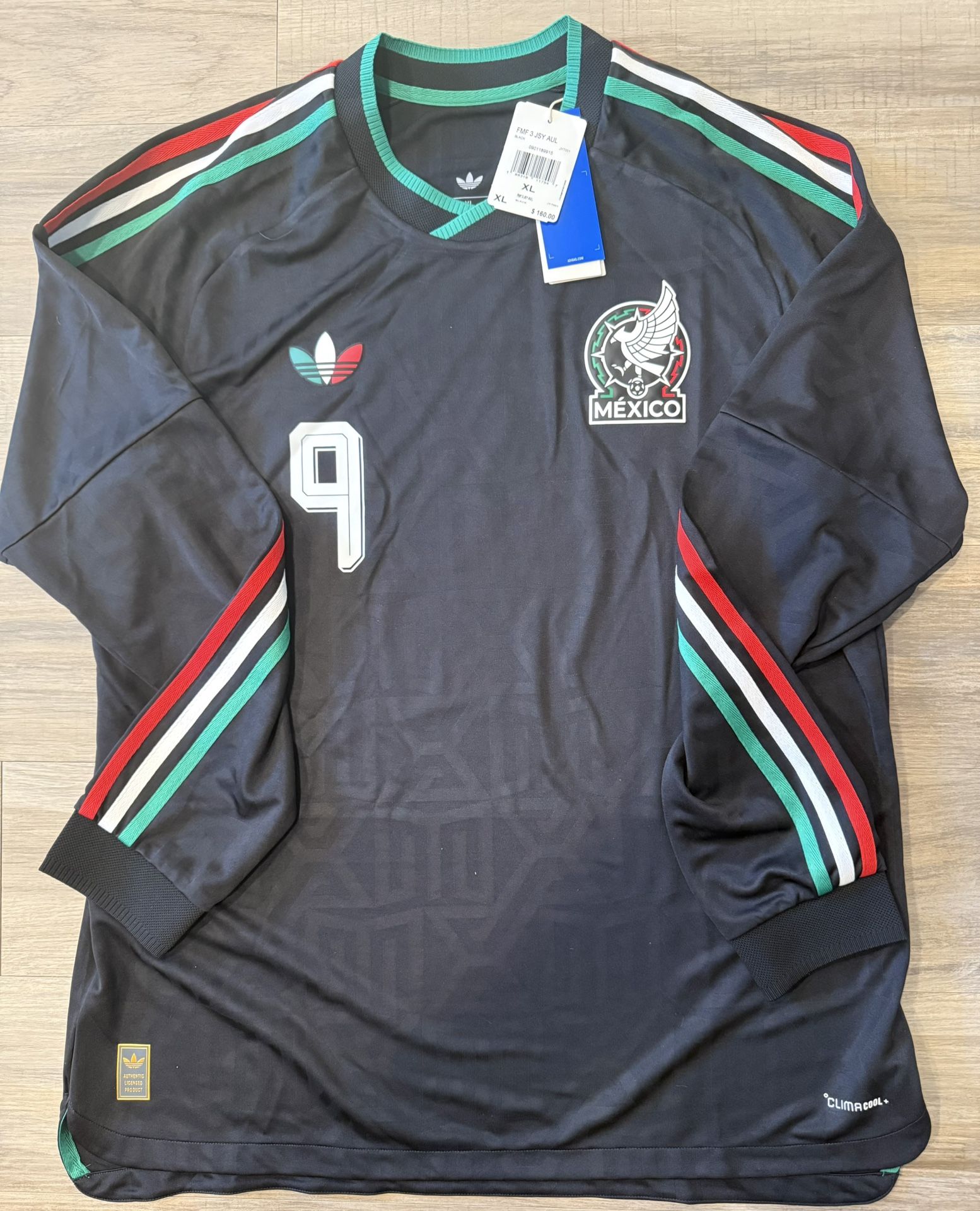 Authentic Original Adidas Climacool+ RAUL JIMENEZ MEXICO JERSEY