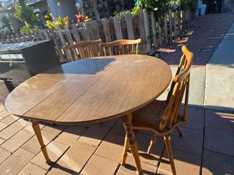 Free table & chairs
