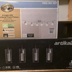 Two Light Fixtures Brand New In Box