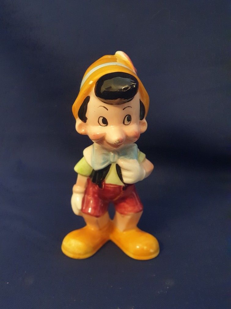 Disney Vintage Pinocchio Ceramic Figurine