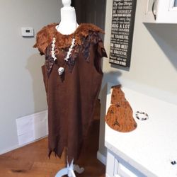 Adult Caveman Costume, Men's S/M