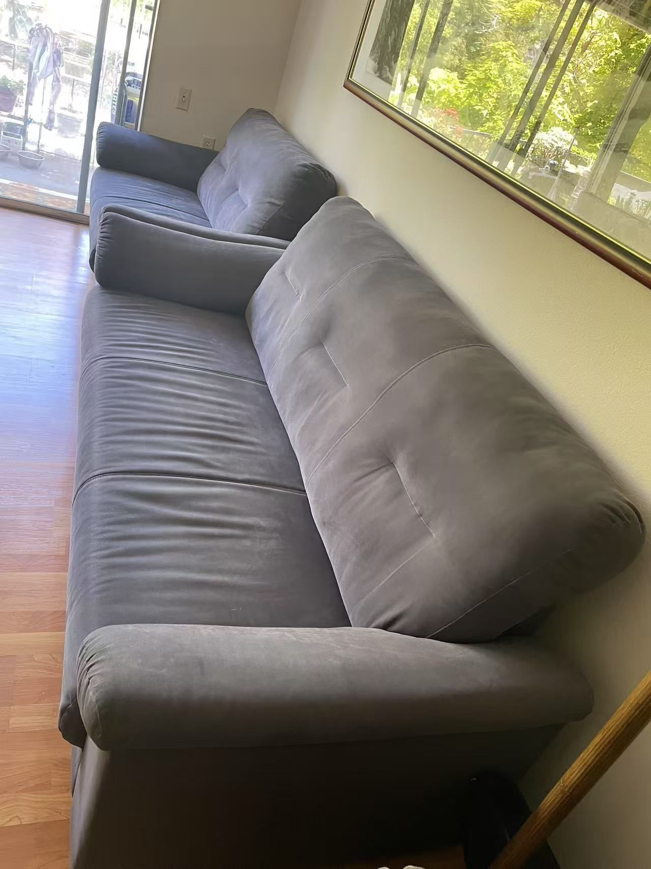 Two Pieces Of Sofa
