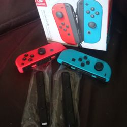 Left & Right Nintendo Joy-Con Controllers