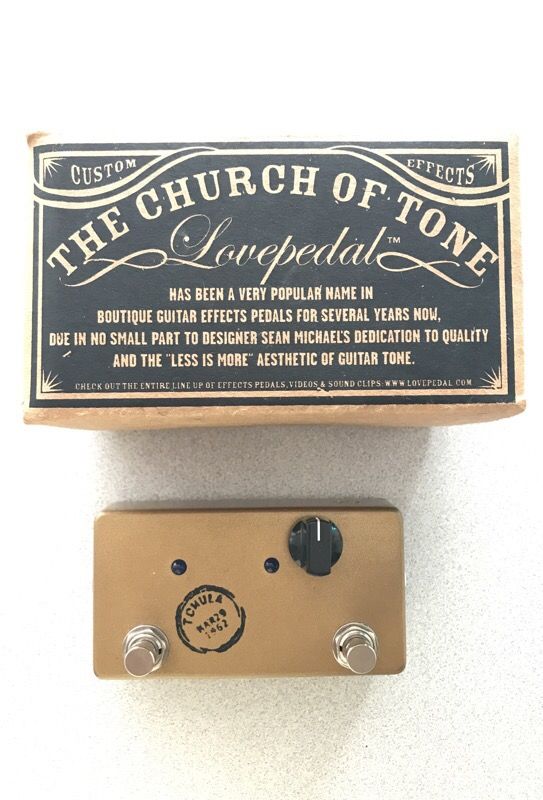 Lovepedal Tchula Overdrive Pedal
