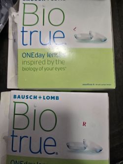 Daily wear contacts  -2.50 & -2.75