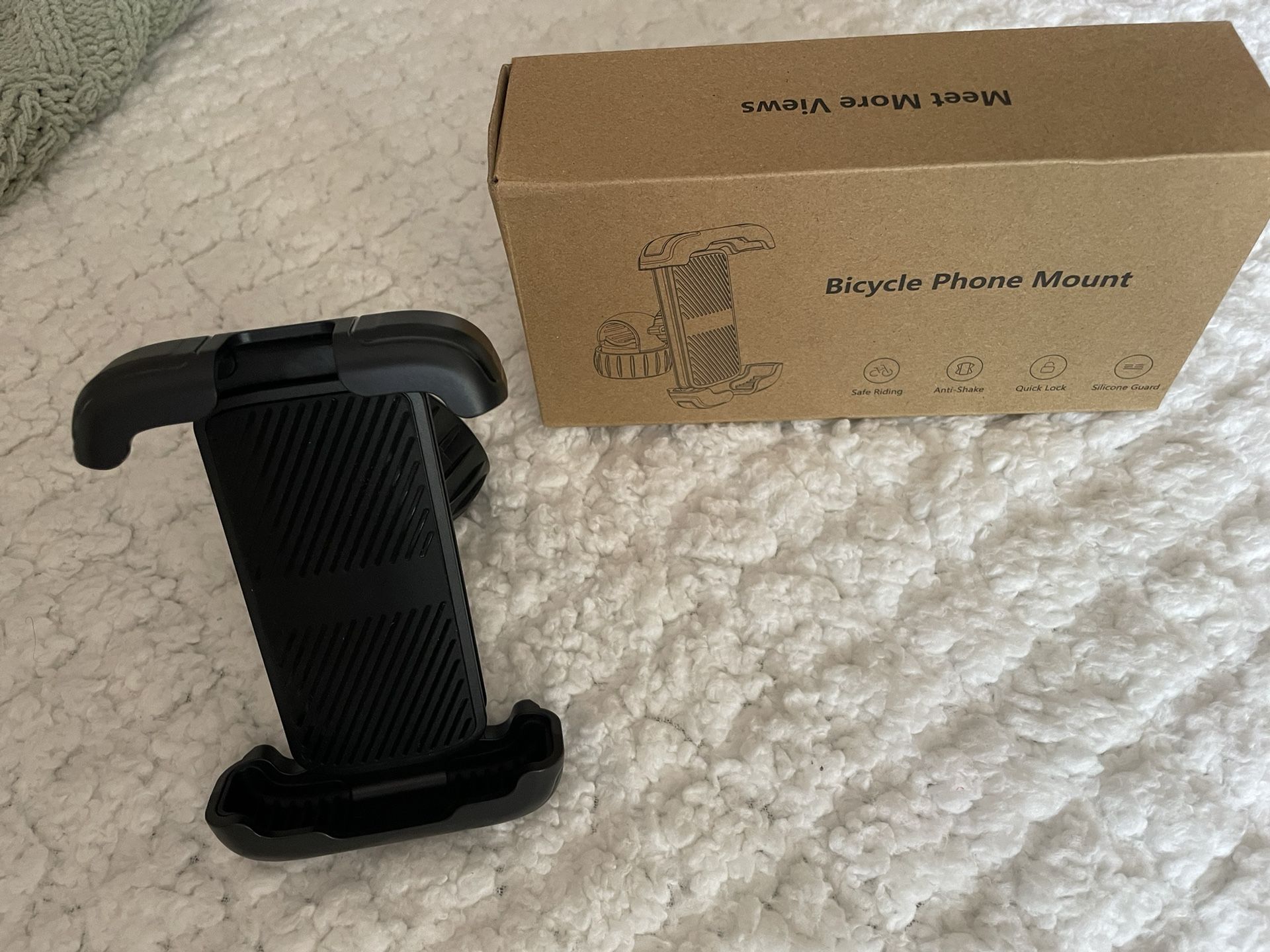 Lisen Bike Phone Mount - Bicycles, E-bikes, Motorcycles (New In Box)
