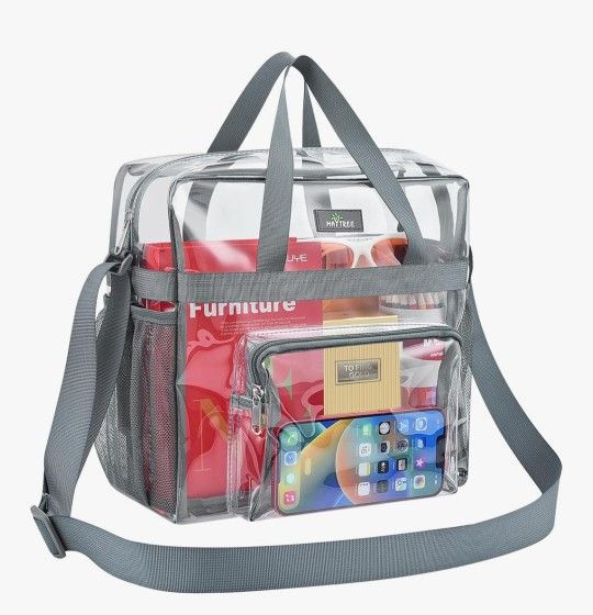 Clear Grey Bag