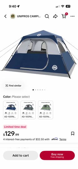 Camping tent