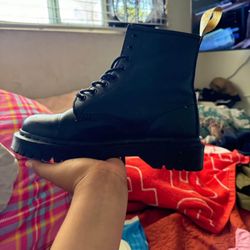Black Vegan Doc Martens