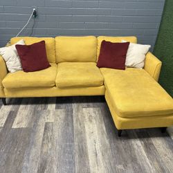 Yellow Sectional 