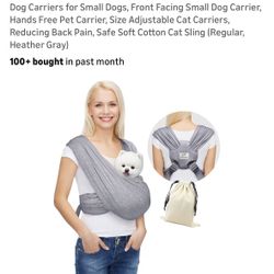 *Williamsfield & Higley* Dog Carriers for Small Dogs Front Facing Pet Sling Carrier Cat Carrier