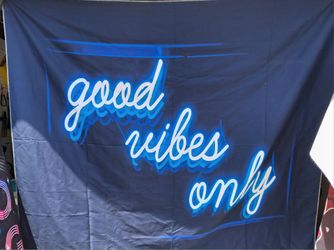 Good Vibes Only Wall Tapestry