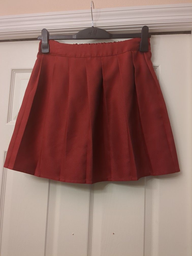 Scooby-Doo Crossplay Skirt Size M (Wilma, Daphne) Burgundy/Cranberry