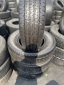SET LT 275/70/18 FIRESTONE SEMI NEW 95%TREAD LIFE $400 PRICE INCLUDES PROFESSIONAL INSTALLATION AND TAX
