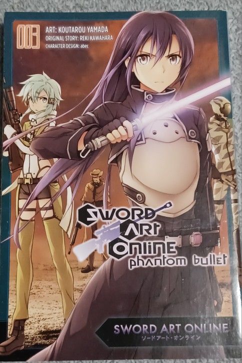 Sword Art Online Phantom 003 Book Yamada Anime Paperback