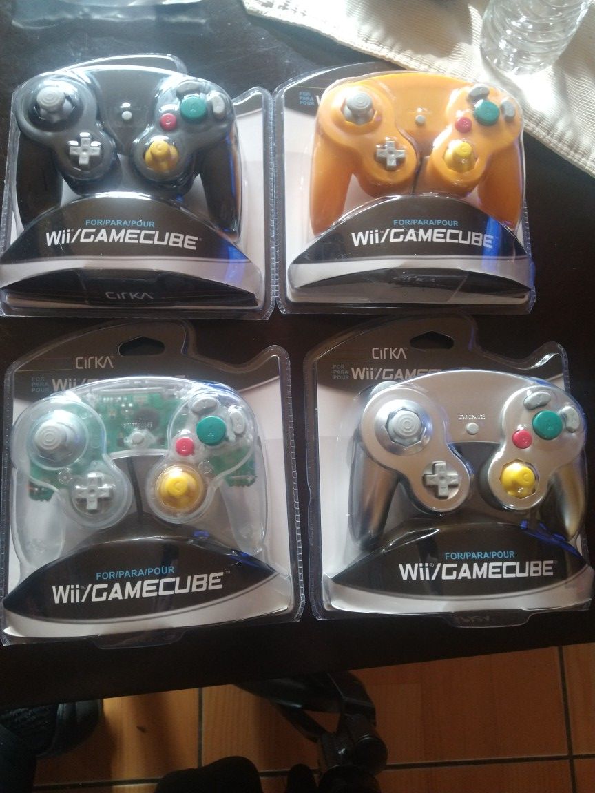 Nintendo Wii, GameCube and wii u Controller