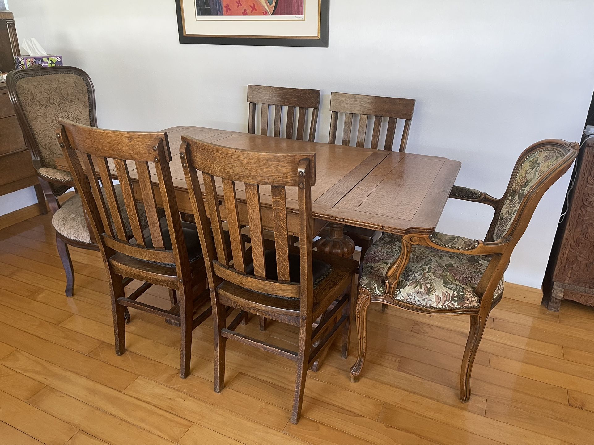 Table With 6 Chairs