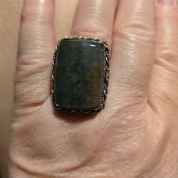 Size 8 Laboradite Ring $75