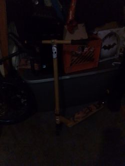 Gold scooter  just looking to sell ASAP