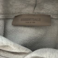 Light Oatmeal Essentials Hoodie