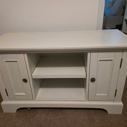 White TV Stand