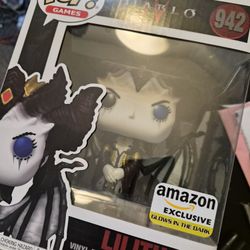 Funko Pop 942 Diablo 4 Lilith (Large) (Rare Amazon Exclusive In Mint Condition)