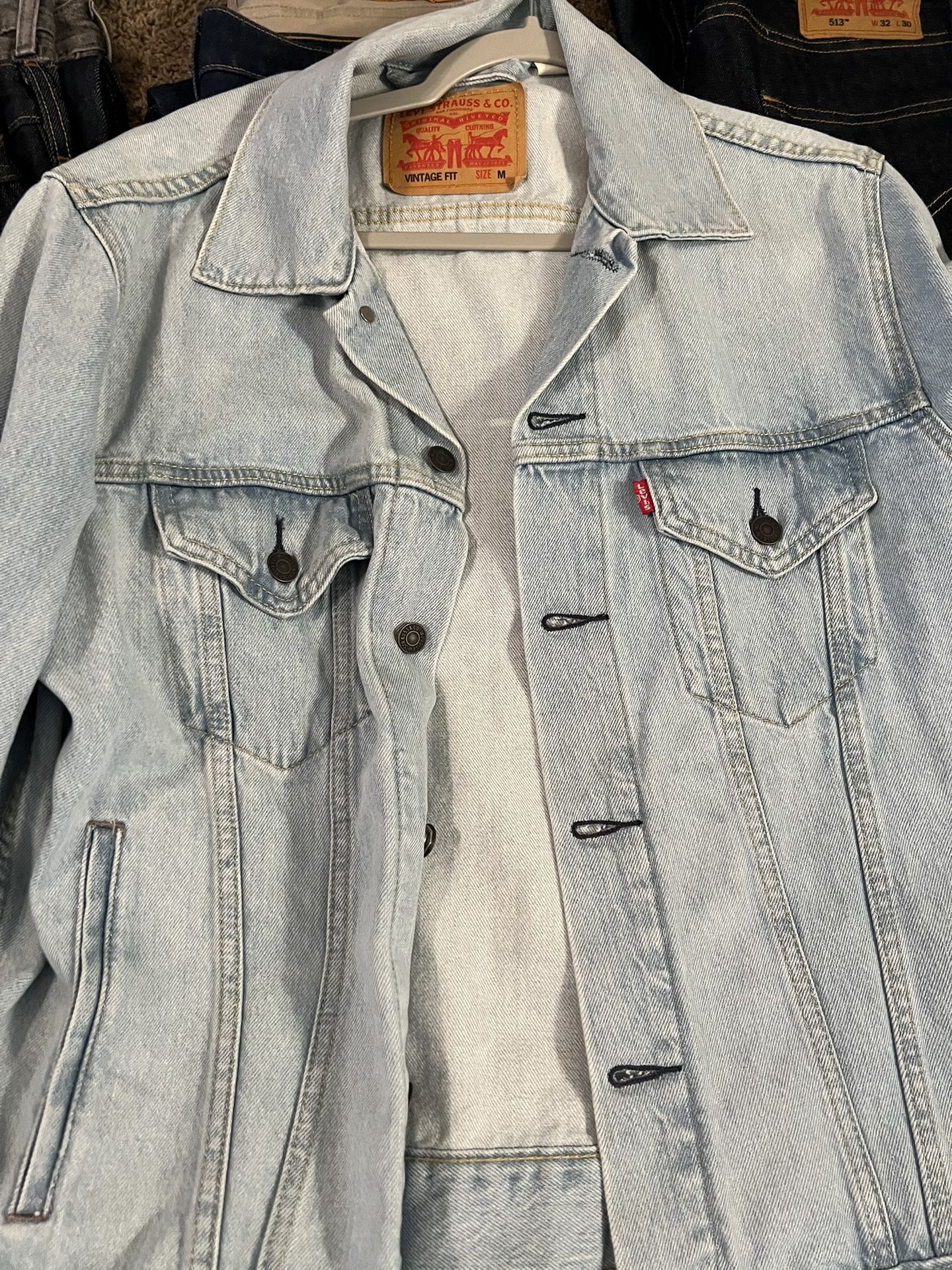 Levis Vintage Fit Trucker Jackets Mens Medium
