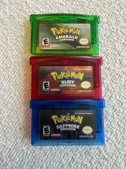 Pokemon Reproduction Gameboy Games tested and working