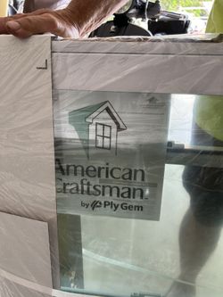 White Vinyl Window