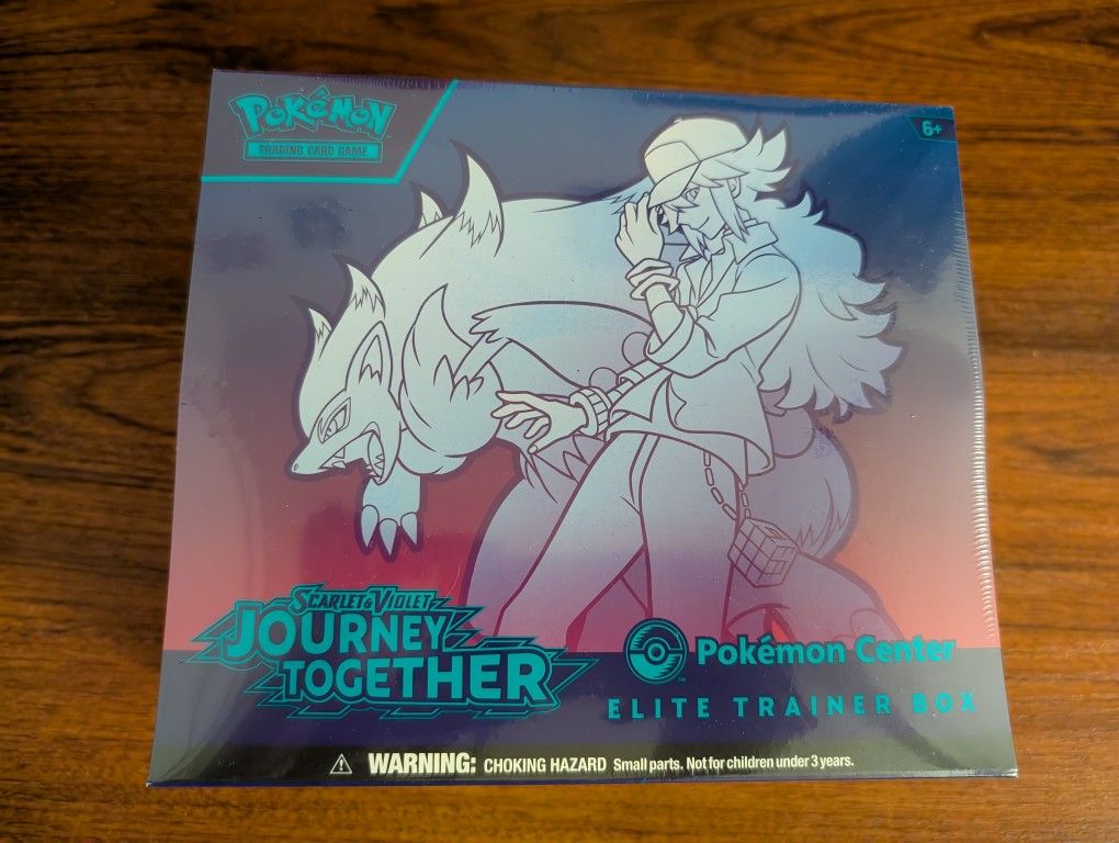 Journey Together Pokemon Center Exclusive Elite Trainer Box