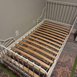 Kids Bed frame, twin, white 