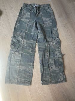 Camo Cargo Baggy Pants
