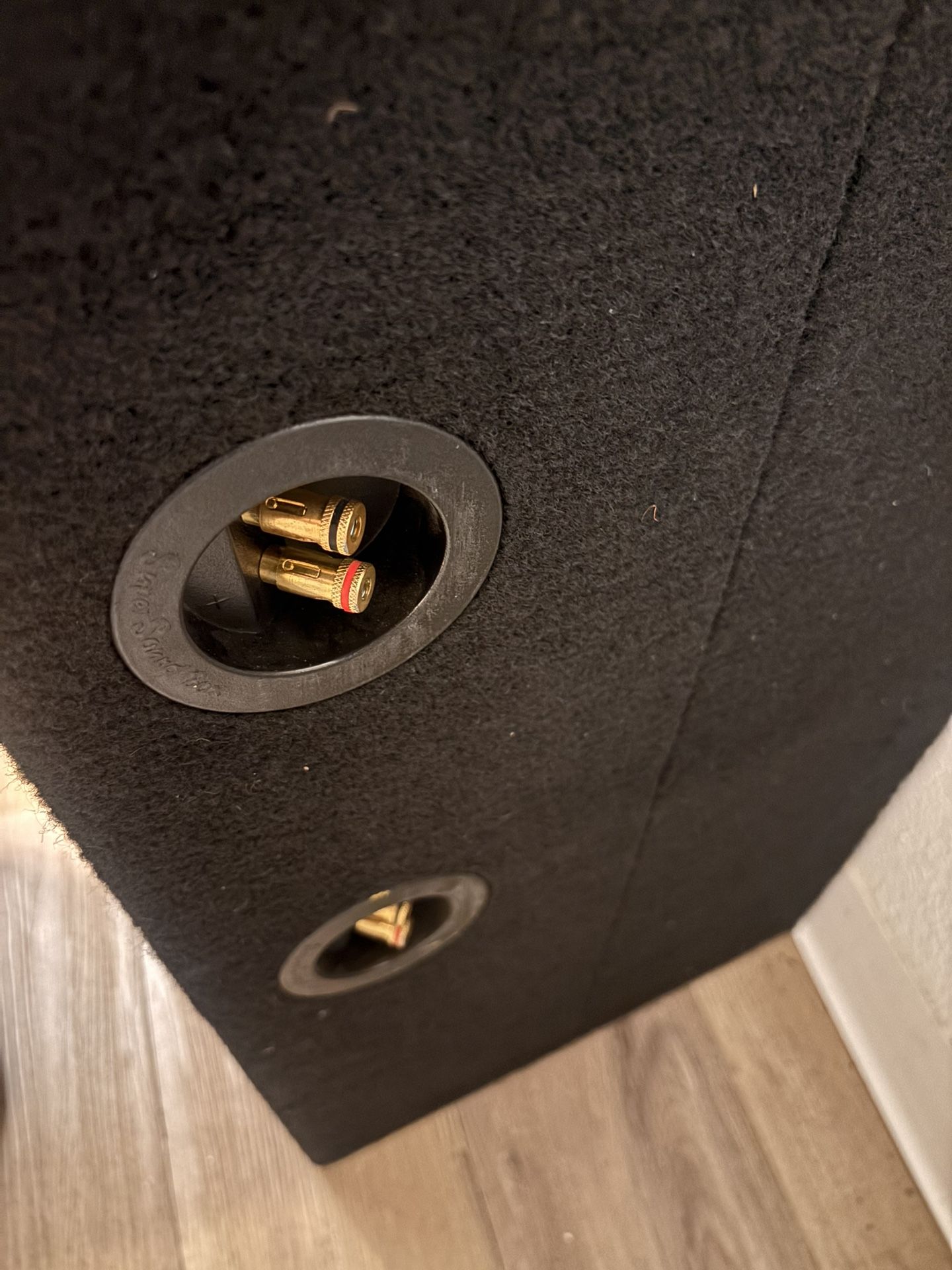 Speaker Box for 2 12inch Subwoofers!