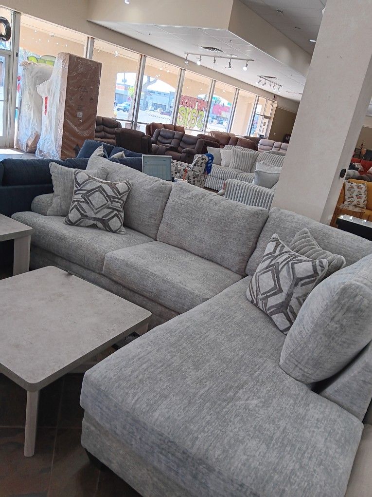 Light Grey Sectional