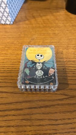 The Nightmare before Christmas playing card deck