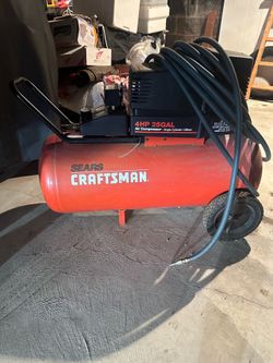 Craftsman 4hp 25 gallon air compressor
