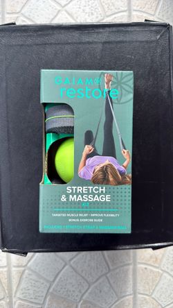 Gaiam Restore Stretch & Massage Kit